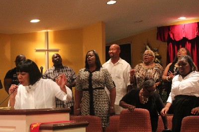 Dea. Tracee Perryman with Bethlehem MBC Choir 2