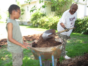 Mixing Mulch