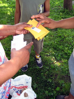 Distributing the Seeds