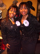 Staci Perryman-Clark and Tracee Perryman-Stewart